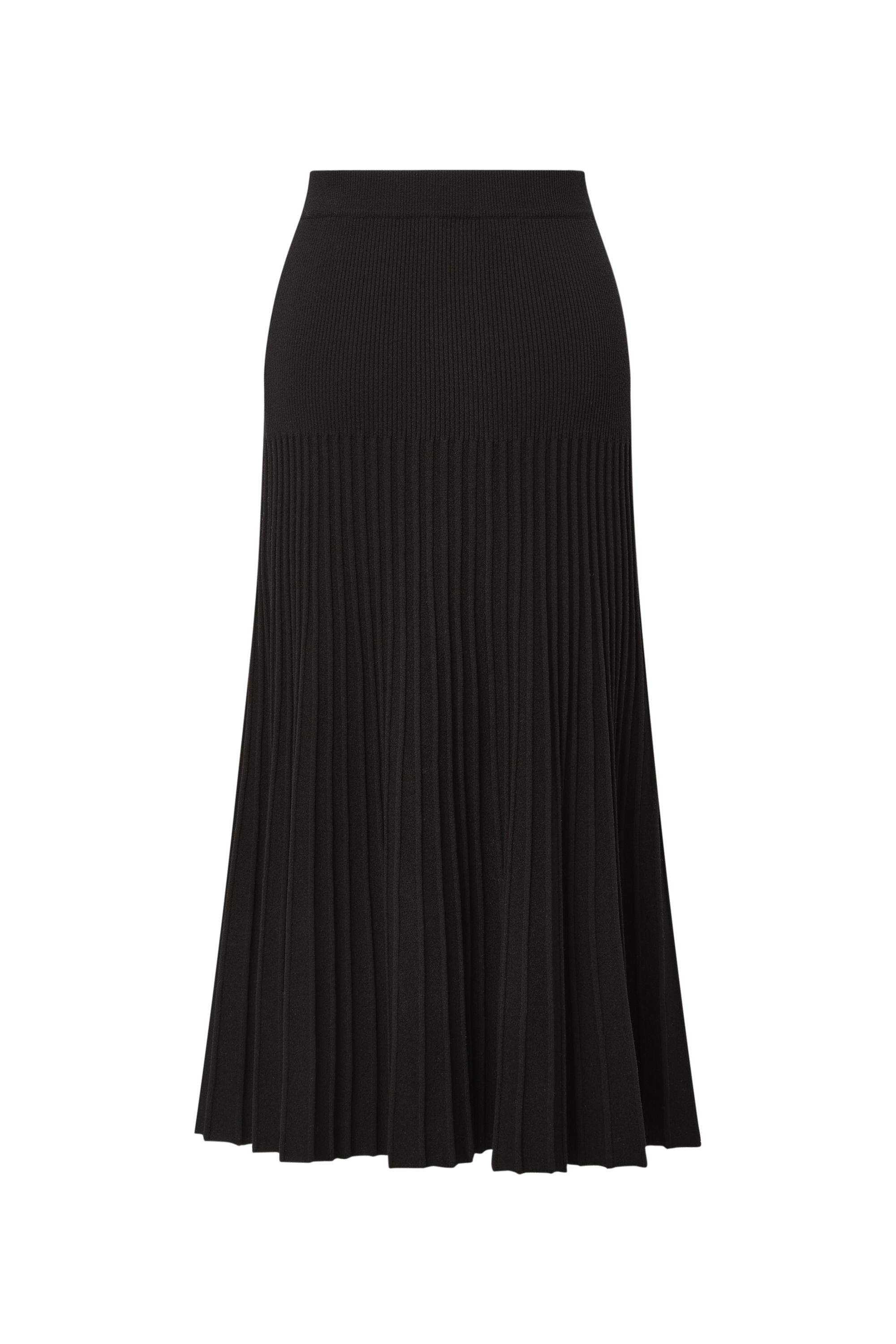 Grace Pleated Skirt in Anti-Pilling Tencel Blend Knit – fbrq.com