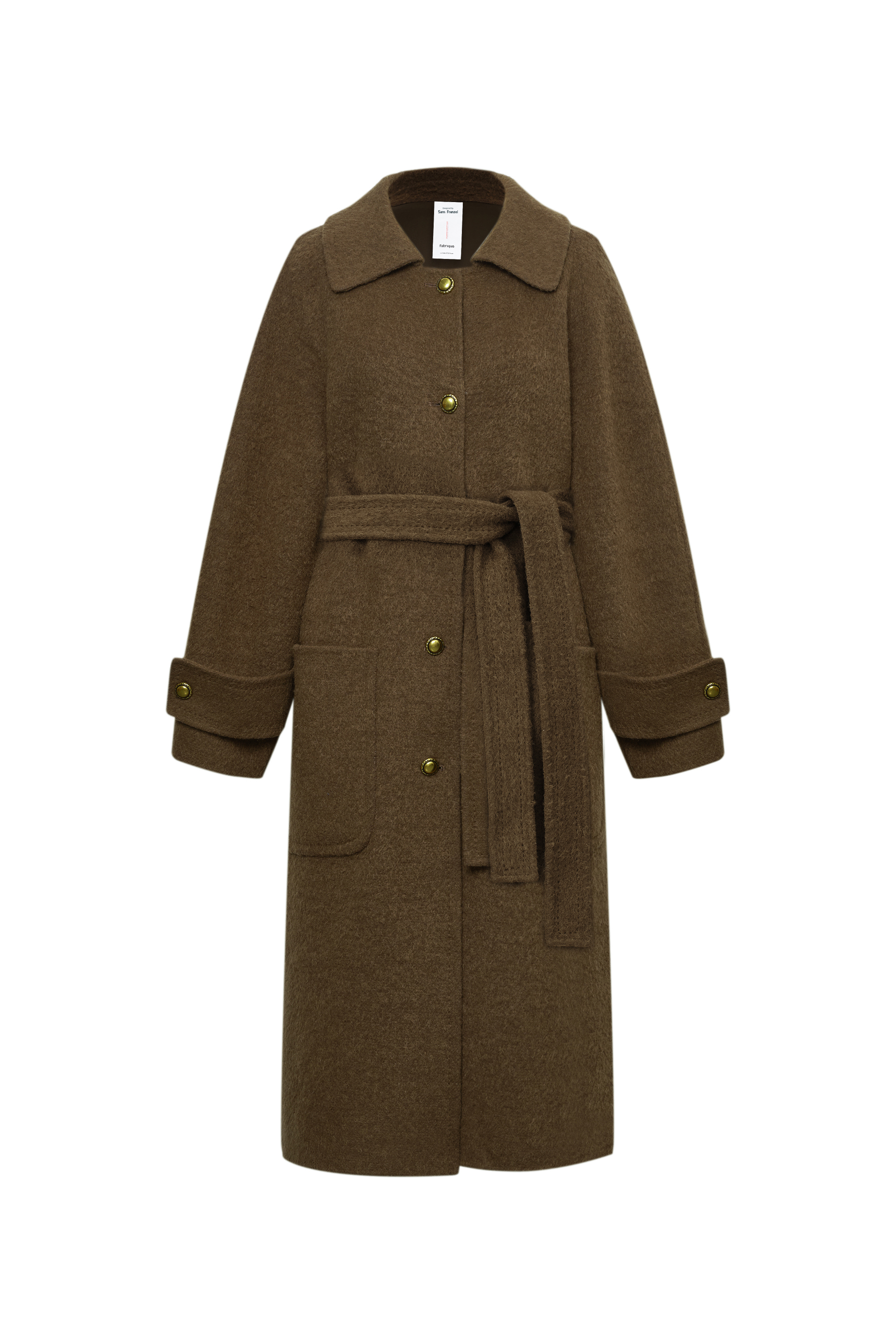 Lena Vintage Style Cocoon Coat in Suri Alpaca – fbrq.com