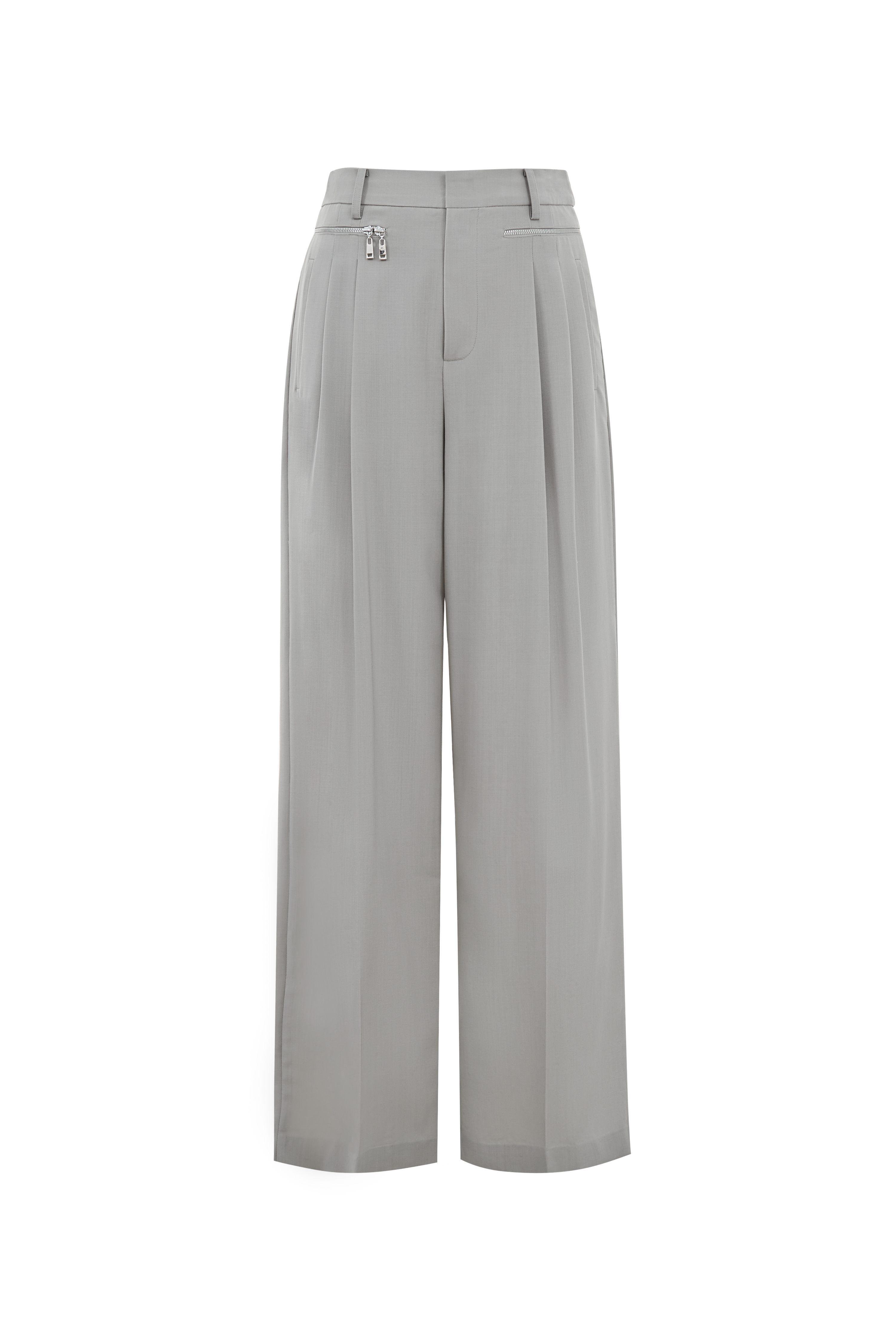 Bug Wide Leg Pants in Worsted Wool Blend – fbrq.com