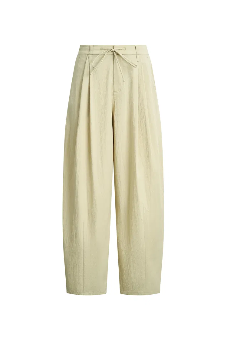 Mina Balloon Cropped Pants in Cotton