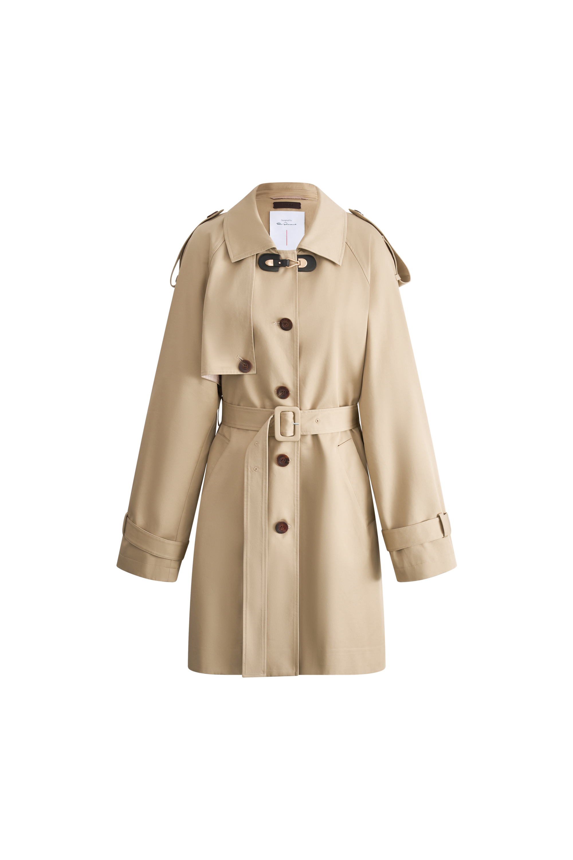 LIMI feu W/Mosser B Long Trench Coat カーキ Vero Moda high neck belted maxi trench coat in khaki | ASOS