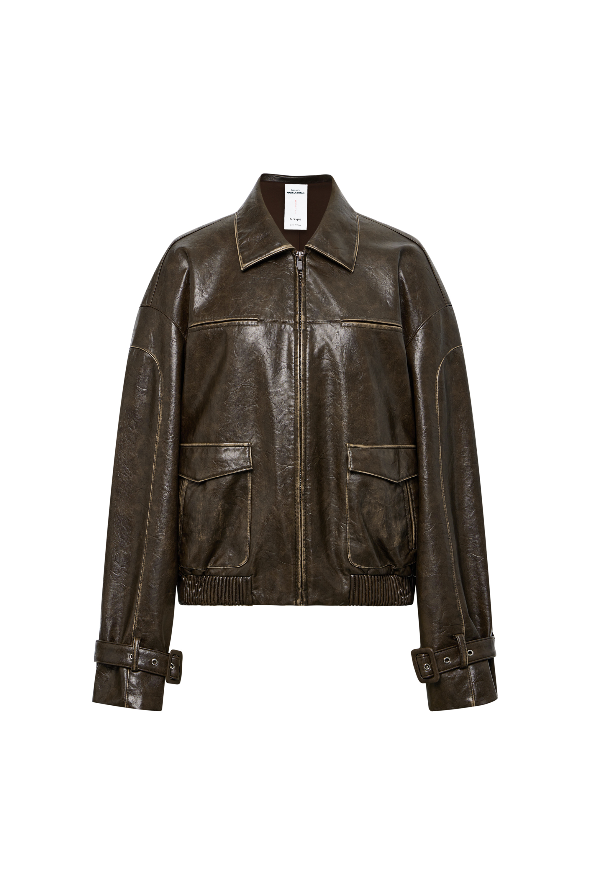 Mei Biker Jacket in Vegan Leather – fbrq.com