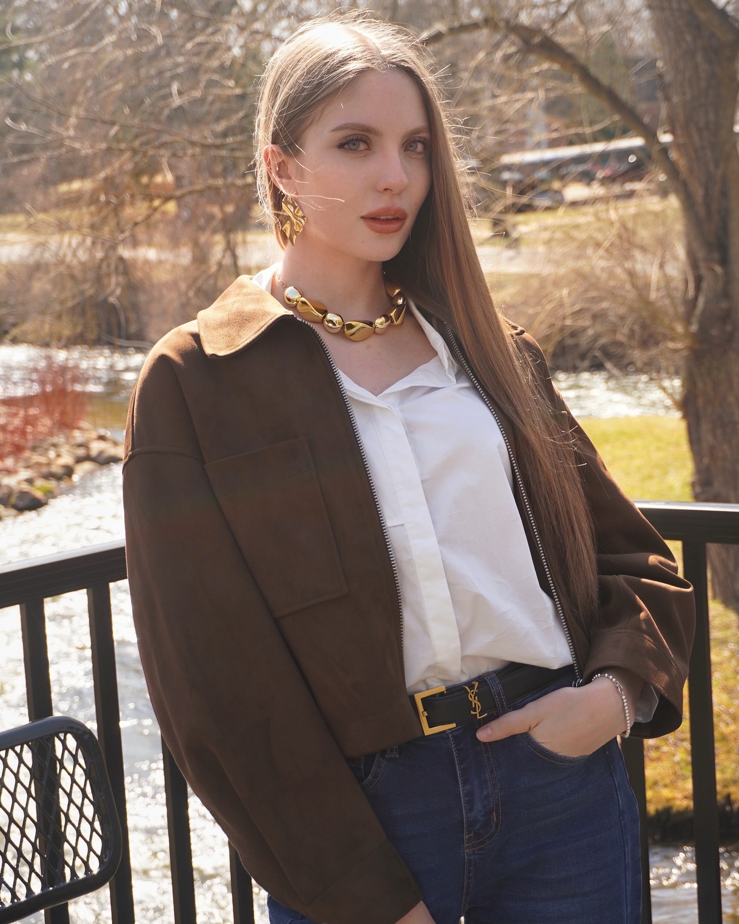 eaphi　ECOFUR SHORT JACKET eaphi ECOFUR SHORT JACKET