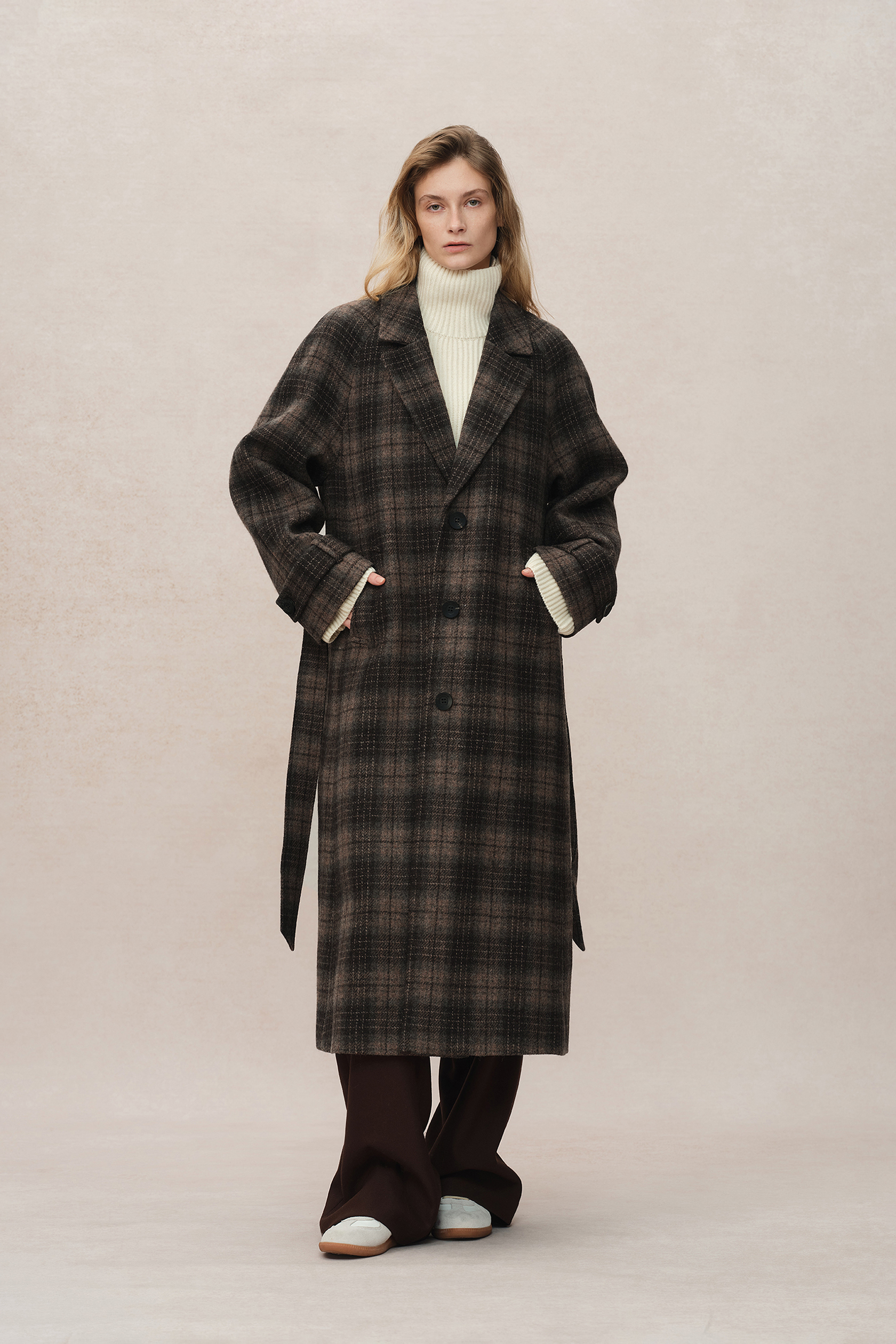 ジャケット・アウター L'Or Geelong wool long coat 0224-3019-9044L00-LYTHAM-COAT-