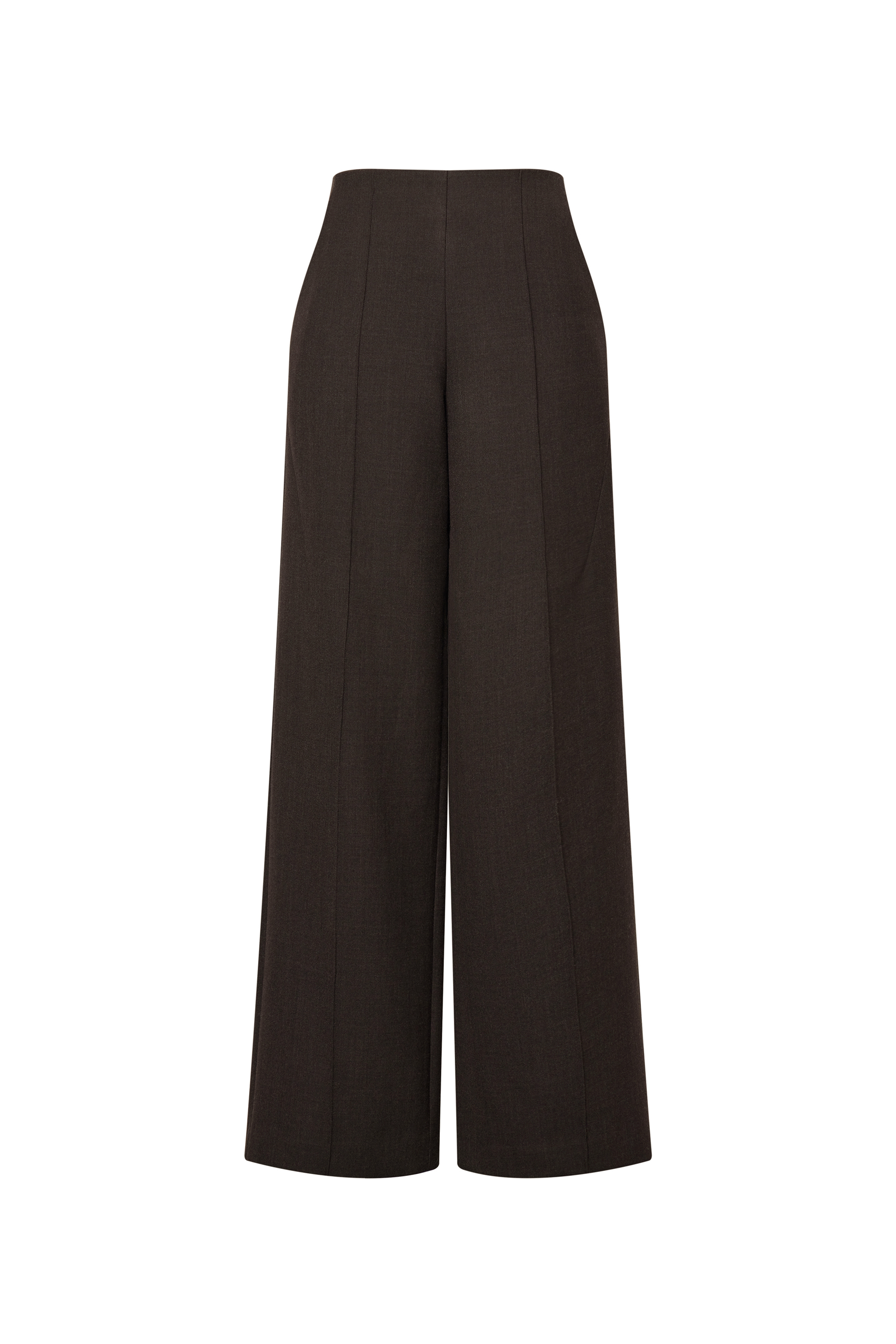 Svichka Twill Straight Leg Pants in Merino Wool Twill – fbrq.com