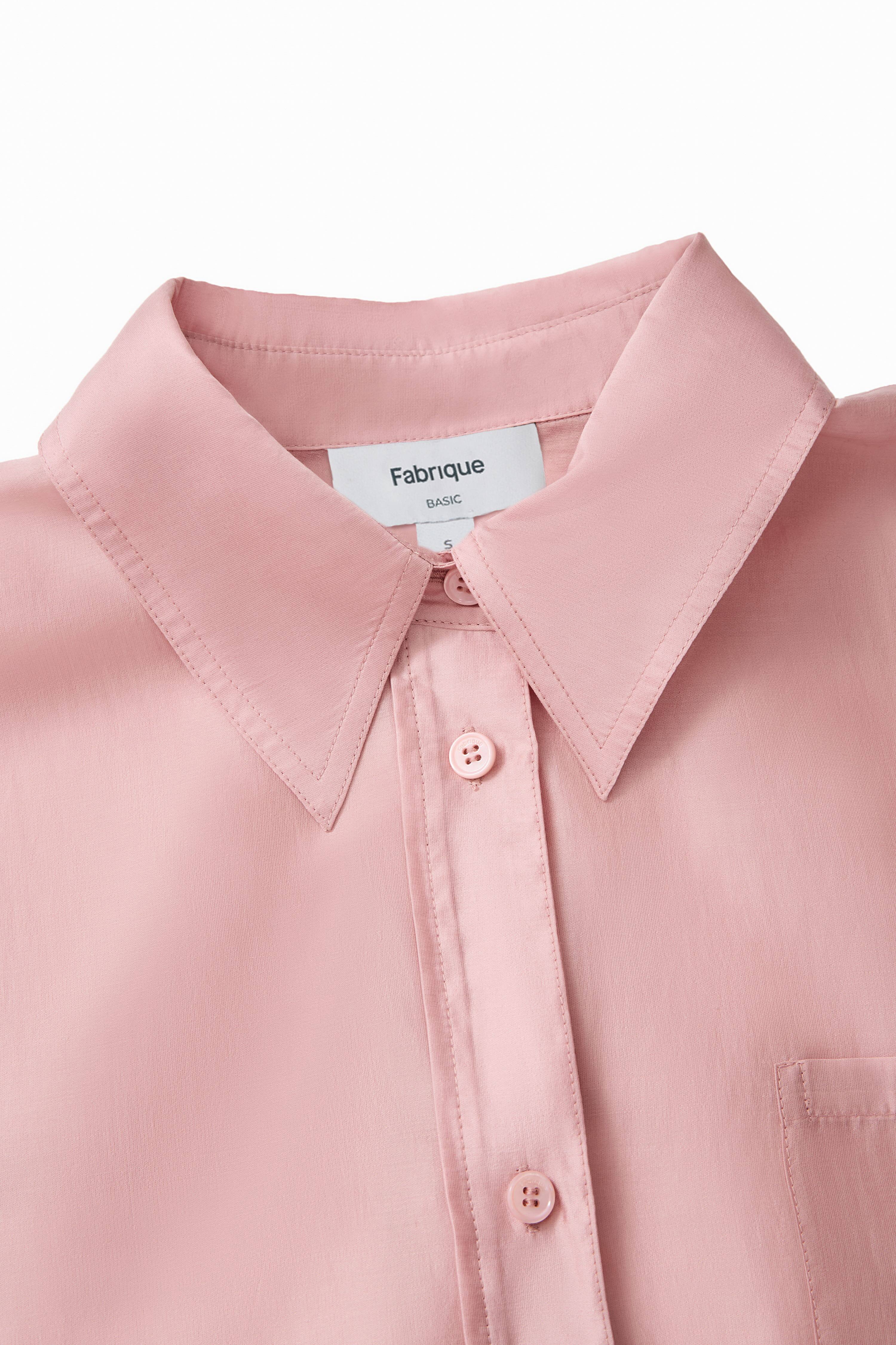 Semi Sheer Checkered Print Button Up Shirt