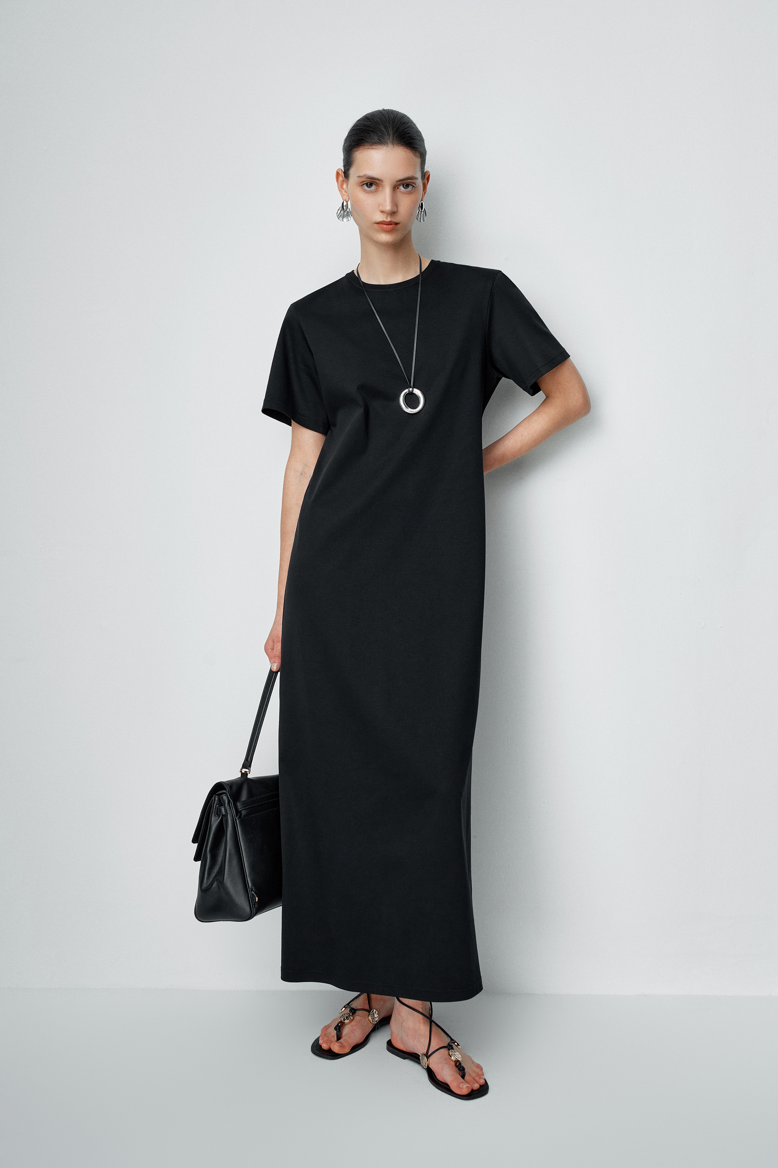 Catalogue Woolworths Ladies Clothing UoCefik Linen Summer Dresses For Women  2025 Trendy 3/4 Sleeve V