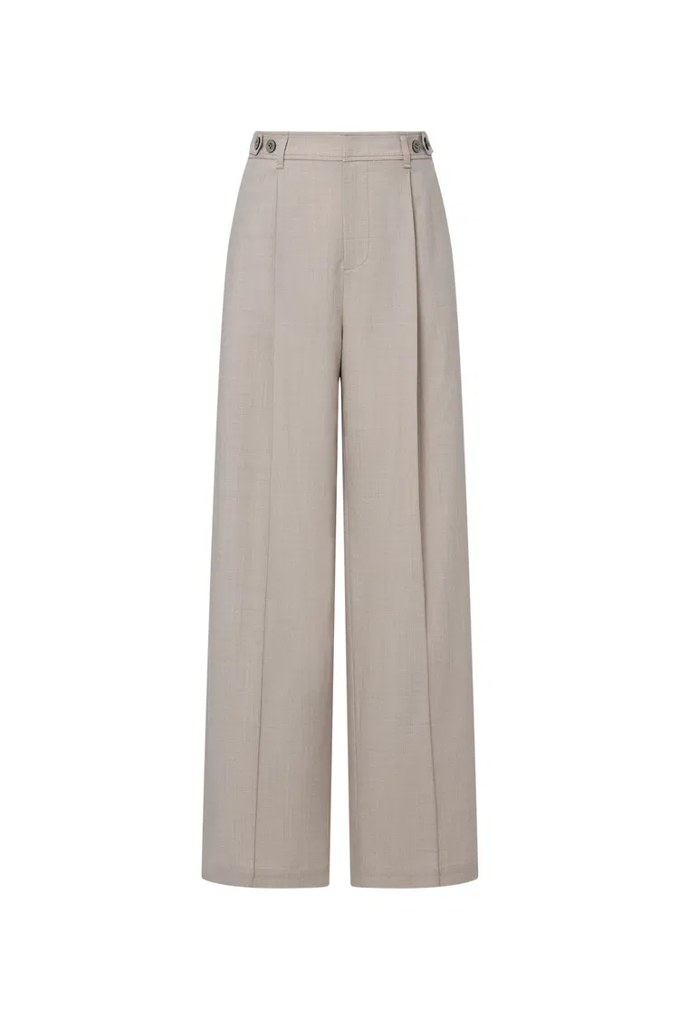 Halina Tailored Trousers in Merino Wool Blend