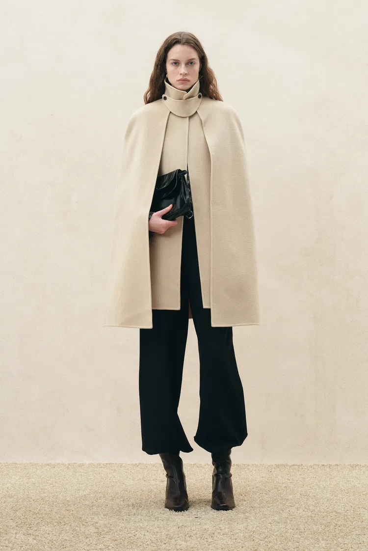 Herion Cape-Style Coat