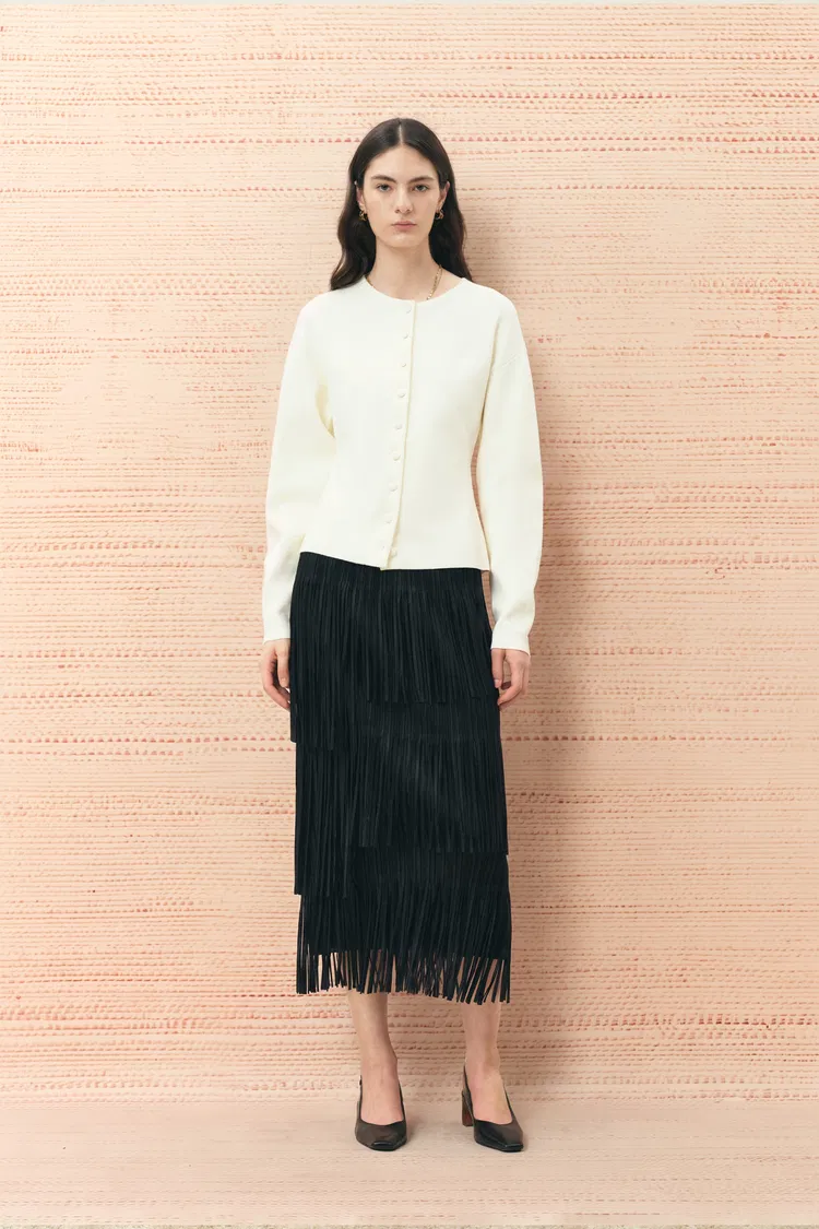 Lea Gigot sleeves Cardigan