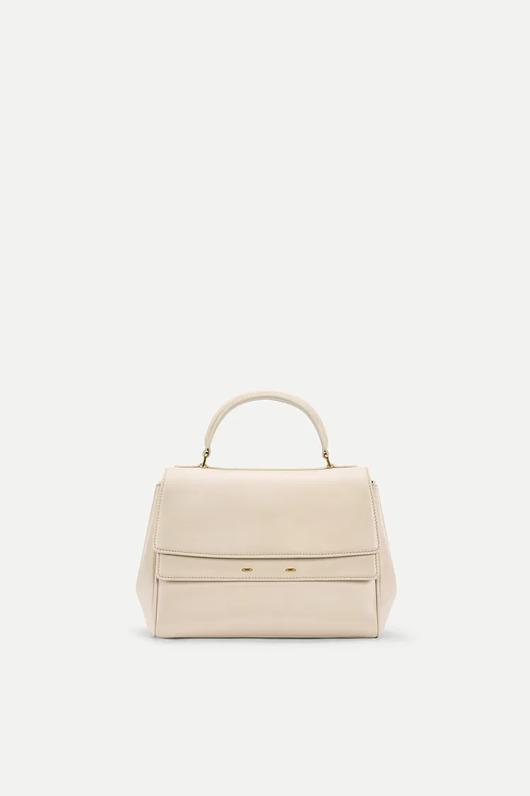 Rialto Small Handbag in Top-Grain Cowhide Leather